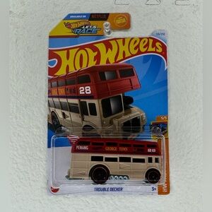 New Hot Wheels TROUBLE DECKER
Packaging is in good condition